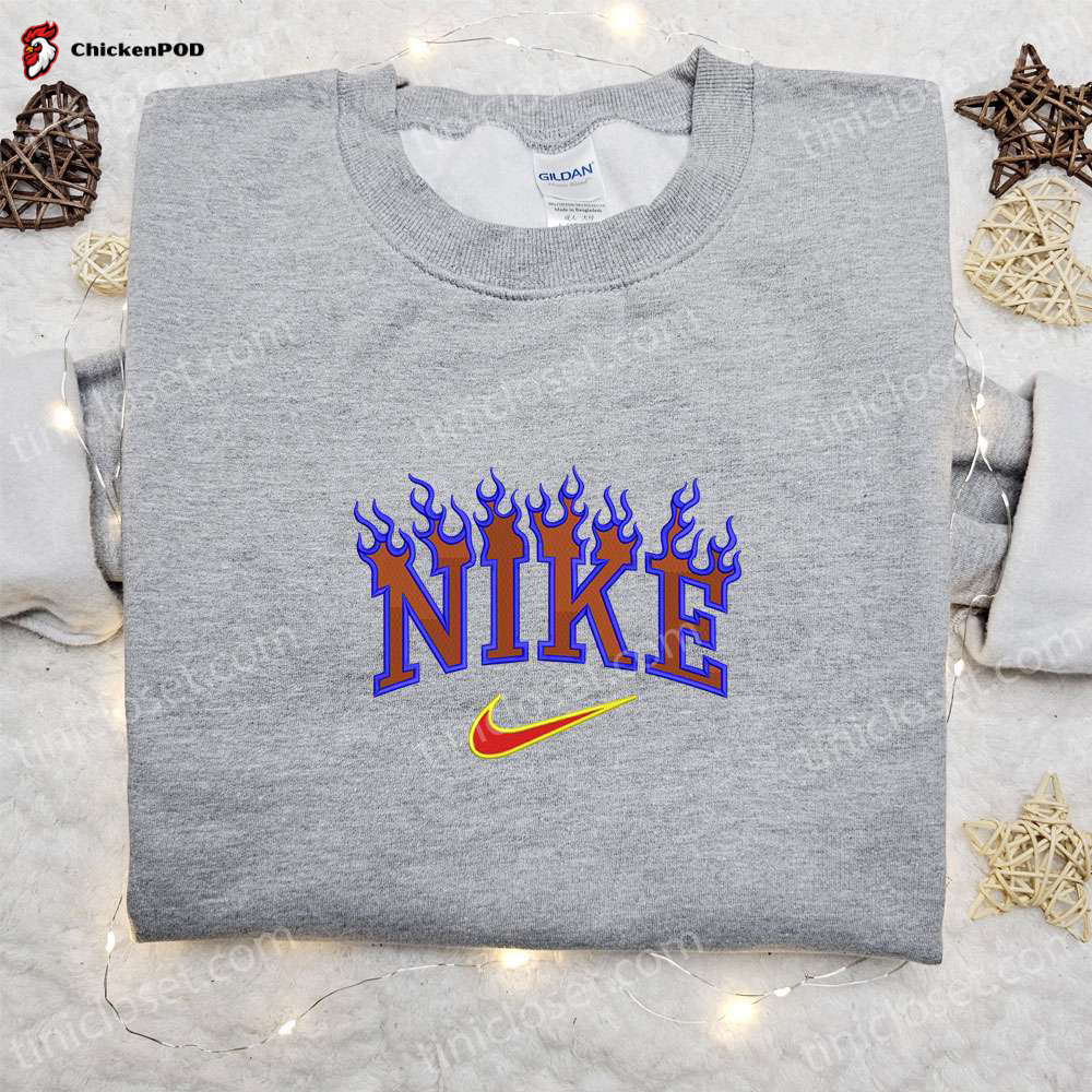 Nike Heart Embroidered Shirt & Hoodie: Perfect Family Gifts