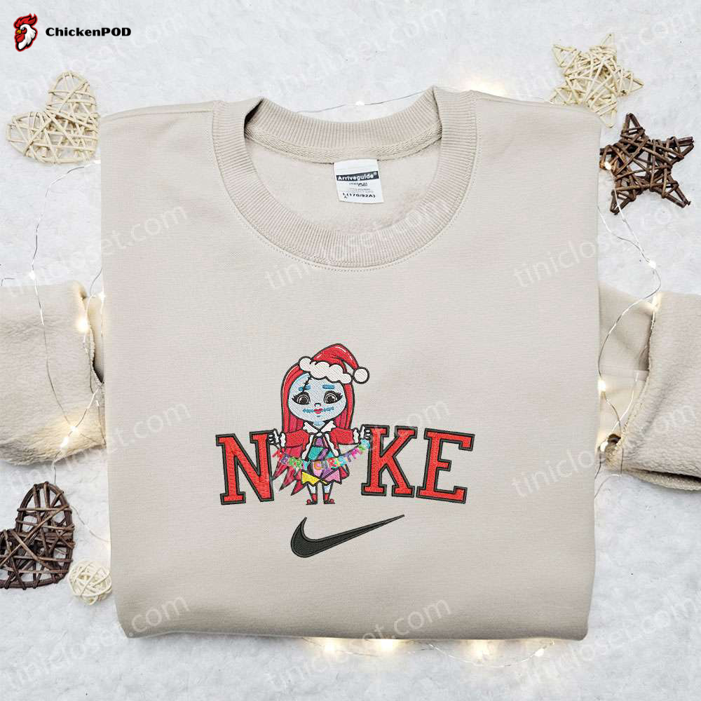 Nike Christmas x Chibi Sally Xmas Hat Sweatshirt: Festive Movie Embroidered Shirt & Best Gift Ideas