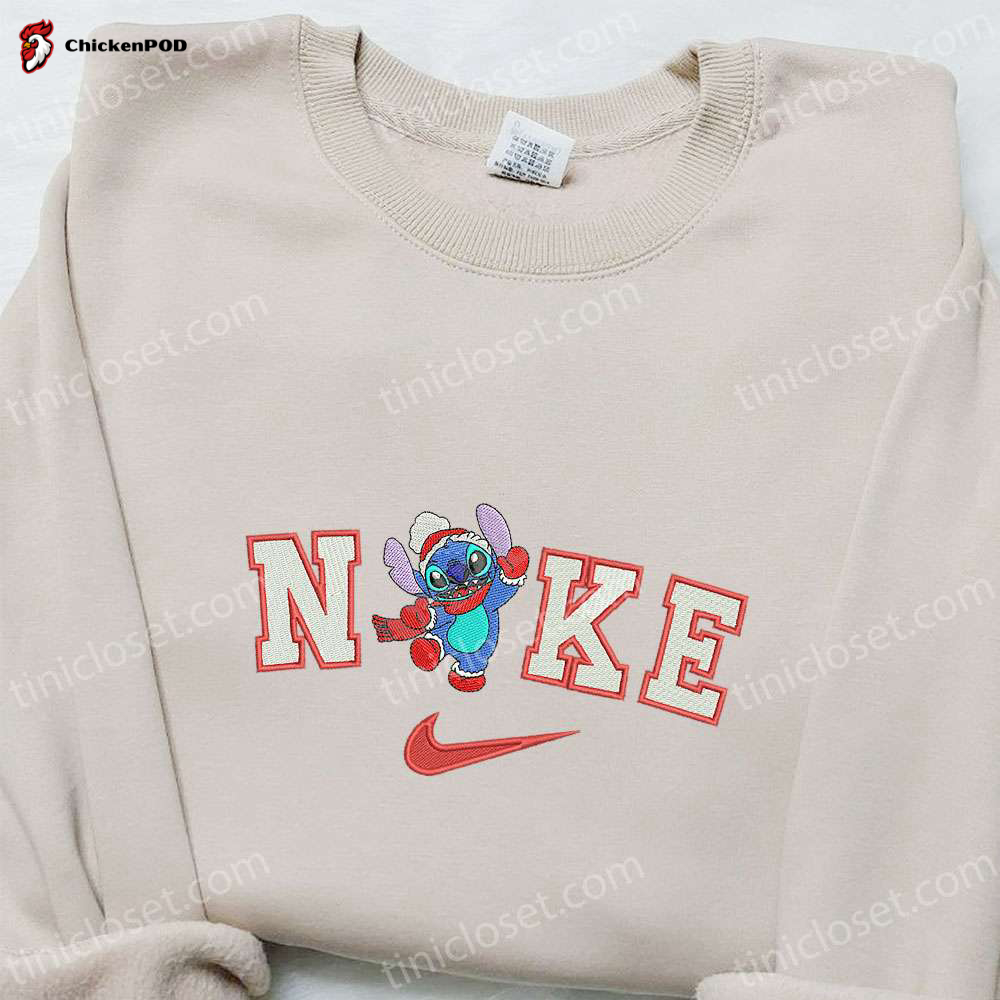 Nike Christmas x Stitch Xmas Hat Embroidered Sweatshirt & Movie Shirt: Best Gift Ideas for a Festive Season