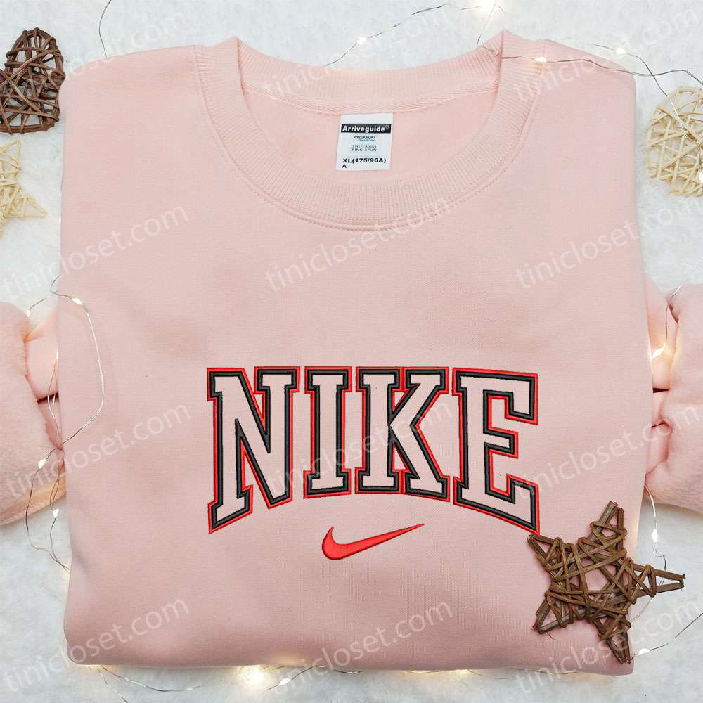 Custom Nike Embroidered Hoodie & Shirt: Personalize Your Style with Nike Inspired T-shirt