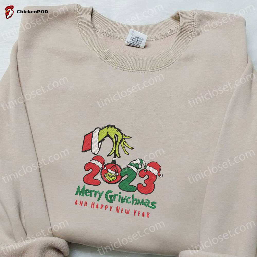 Nike Disney x Grinch Merry Christmas 2023 Sweatshirt: Movie Fun Embroidered Shirt Best Gift Ideas