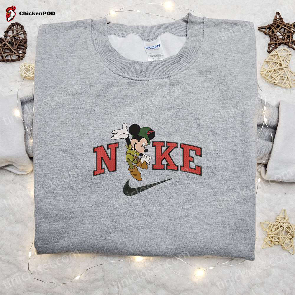 Nike Christmas x Stitch Hat & Scrump Sweatshirt: Movie Christmas Shirt Best Gift Ideas