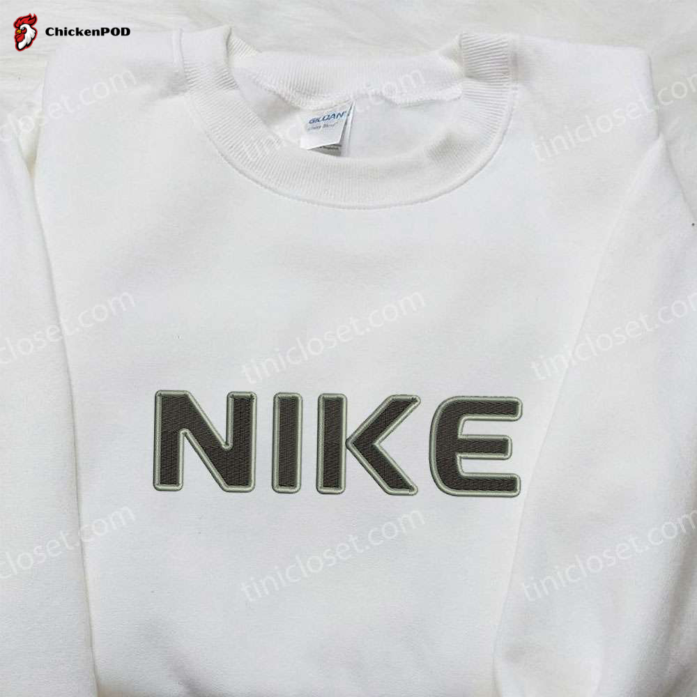 Stylish Nike Inspired Embroidered Shirt: Perfect Family Gifts