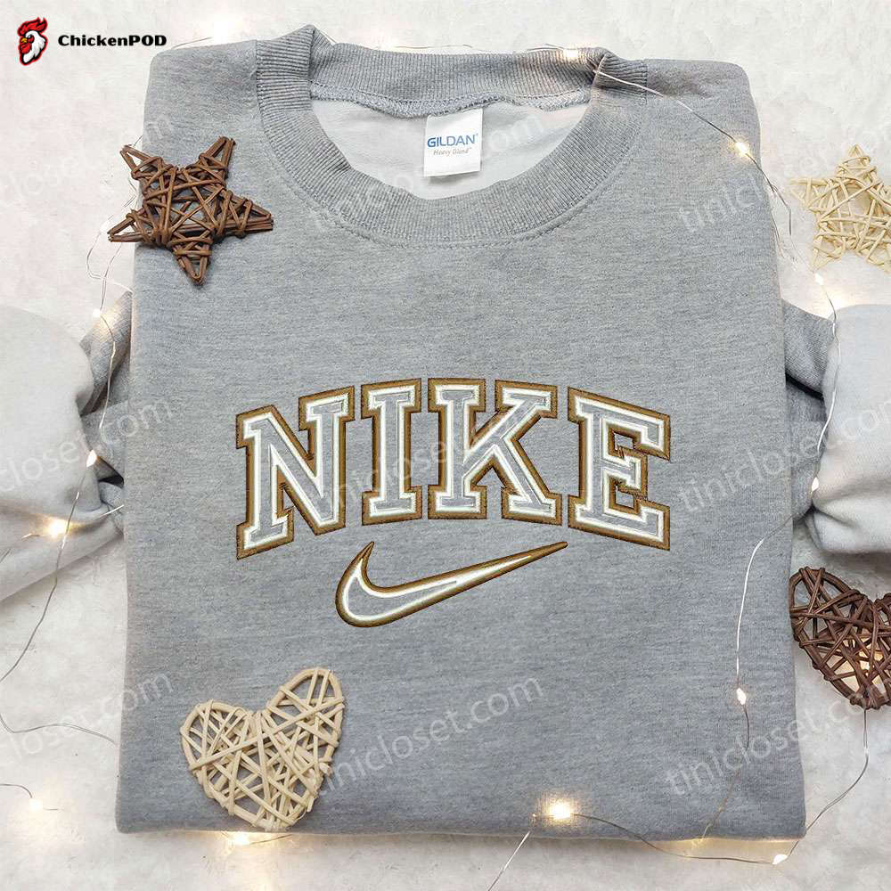 Unique Fill x Nike Embroidered Shirt: Perfect Gift for Daughter Customized Nike Apparel