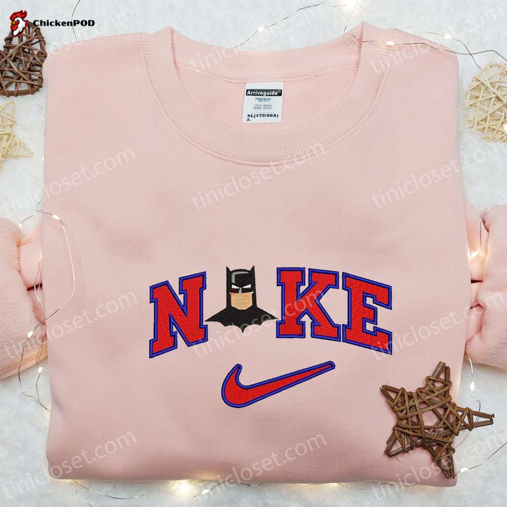 Nike x Batman Women s Movie Embroidered Sweatshirt Marvel Cinematic Universe Shirt – Best Family Gift Ideas