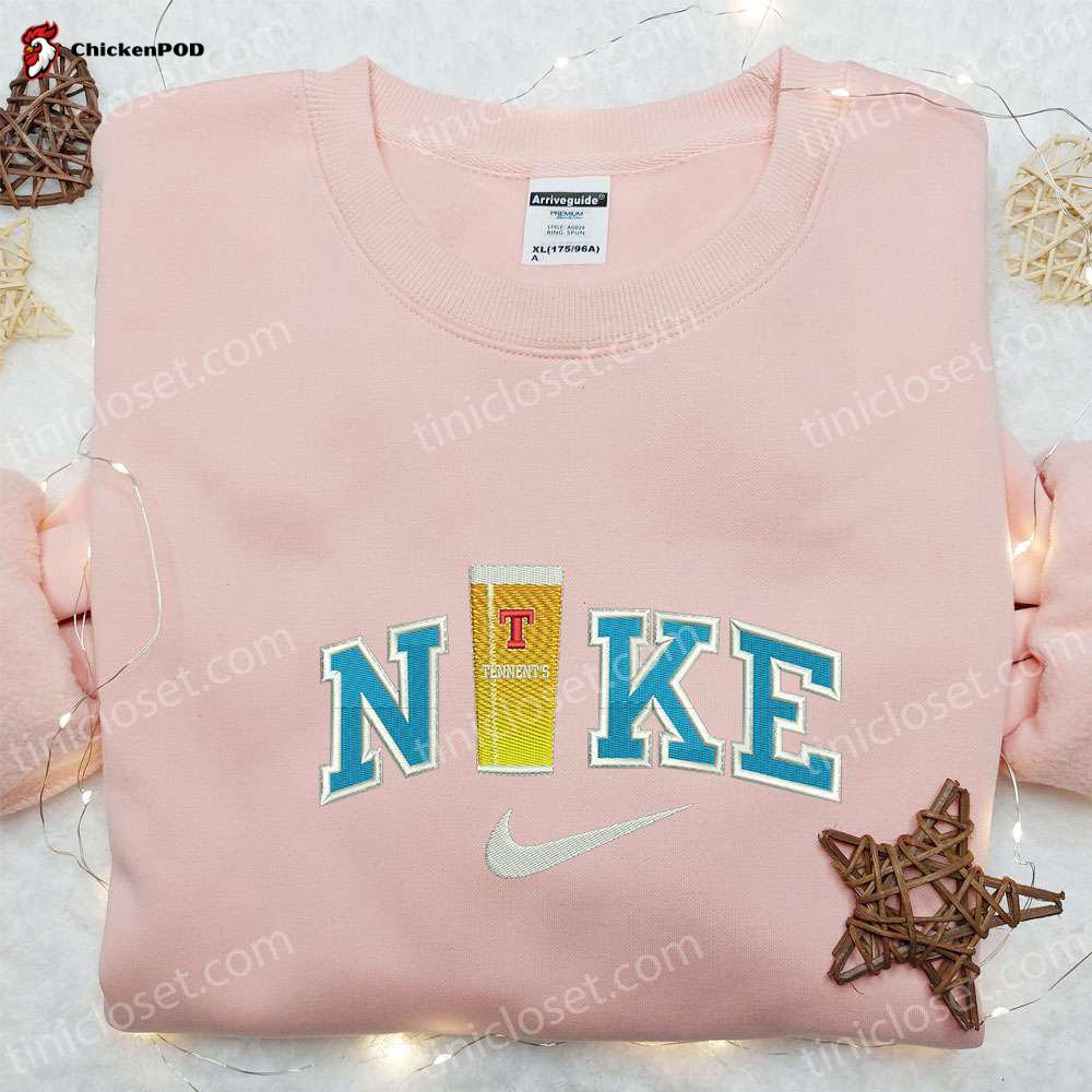 Custom Nike x Beer Embroidered Shirt: Best Gift Ideas for Him