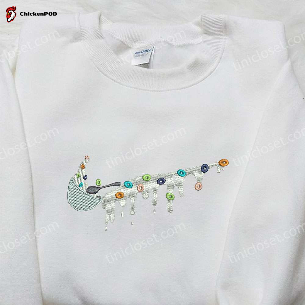 Nike x Cereal Bowl & Favorite Foods Embroidered Sweatshirts – Custom Nike Shirts