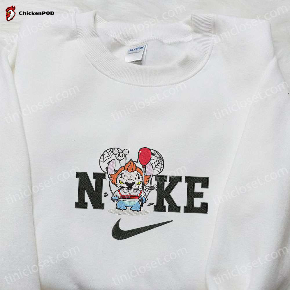 Tom Cat x Nike Cartoon Embroidered Sweatshirt: Tom and Jerry Hoodie Perfect Family Gift