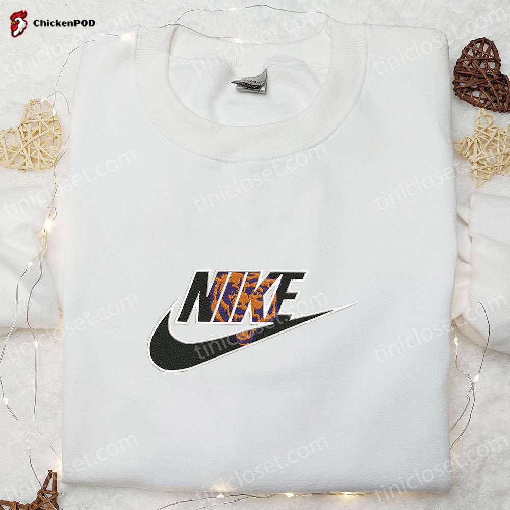 Nike x Cincinnati Bengals Embroidered Shirt & Hoodie: NFL Sports Gear with Custom Nike Touch