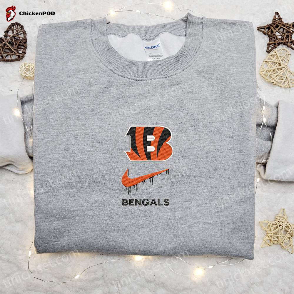 Custom Nike x Cincinnati Bengals Embroidered Sweatshirt – NFL Sports Shirt