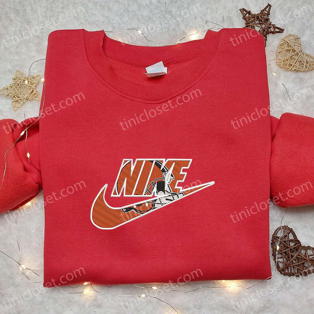 Custom Nike x Cleveland Browns Embroidered Shirt – NFL Sports Apparel for Diehard Fans