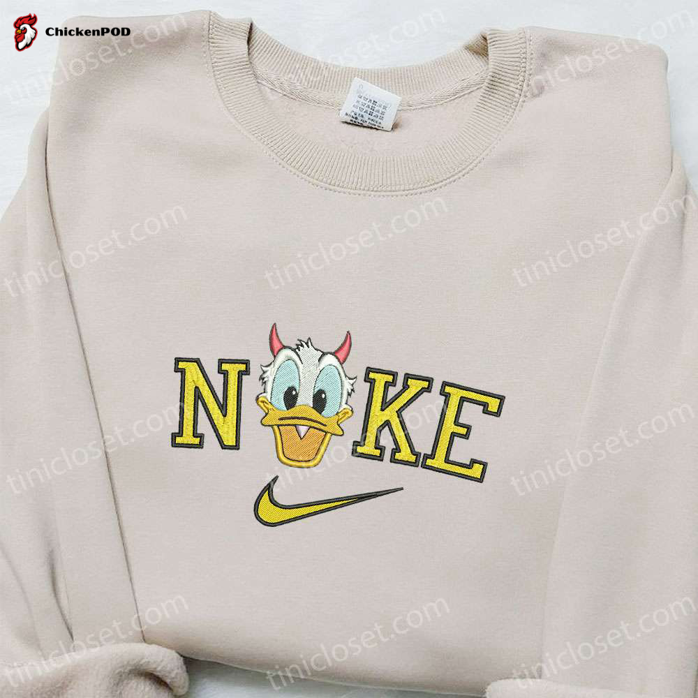 Nike x Mickey Halloween Embroidered Sweatshirt – Disney Hoodie & Shirt: Adorable & Spooky Apparel