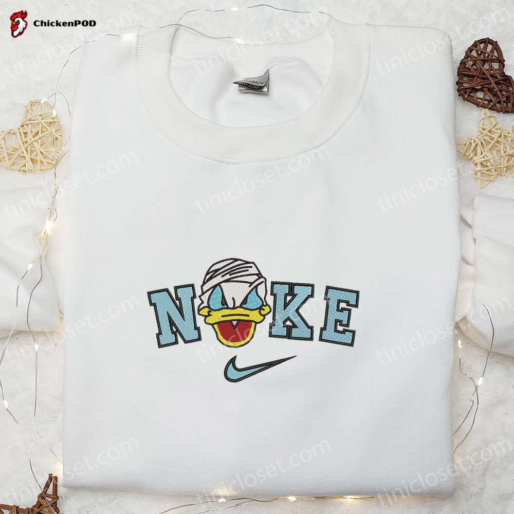 Nike x Donald Duck Embroidered Shirt – Perfect Nike Inspired Gift for Family