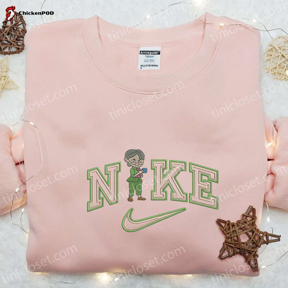 Nike x Girl Statue Embroidered Sweatshirt & Custom Shirt Nike Inspired T-shirt