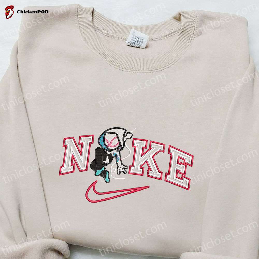 Stylish Nike x Gwen Movie Embroidered Shirt Marvel Cinematic Universe Hoodie & Custom T-shirt