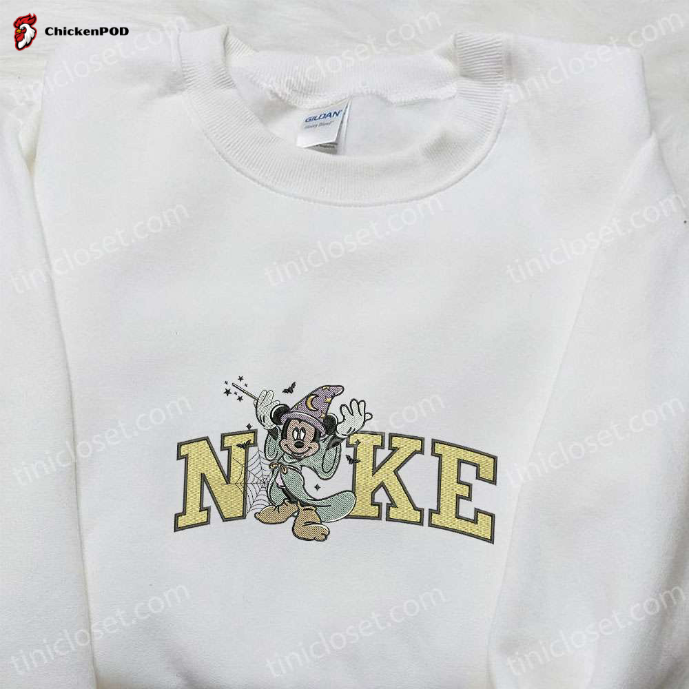 Nike x Baby Oogie Boogie Embroidered Hoodie & Sweatshirt: Nightmare Before Christmas Characters Nike Inspired T-Shirt