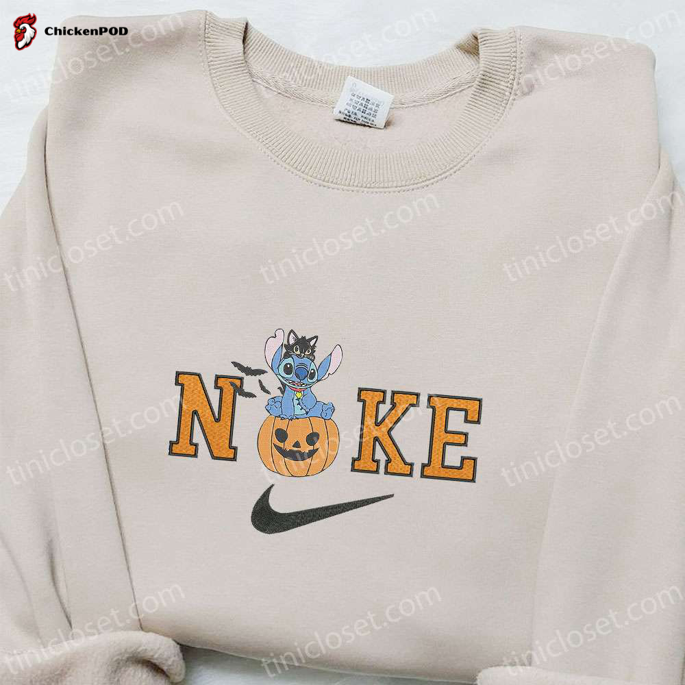 Nike x Halloween Pumpkin Stitch Hoodie Disney Sweatshirt – Best Gifts for Halloween Lovers!