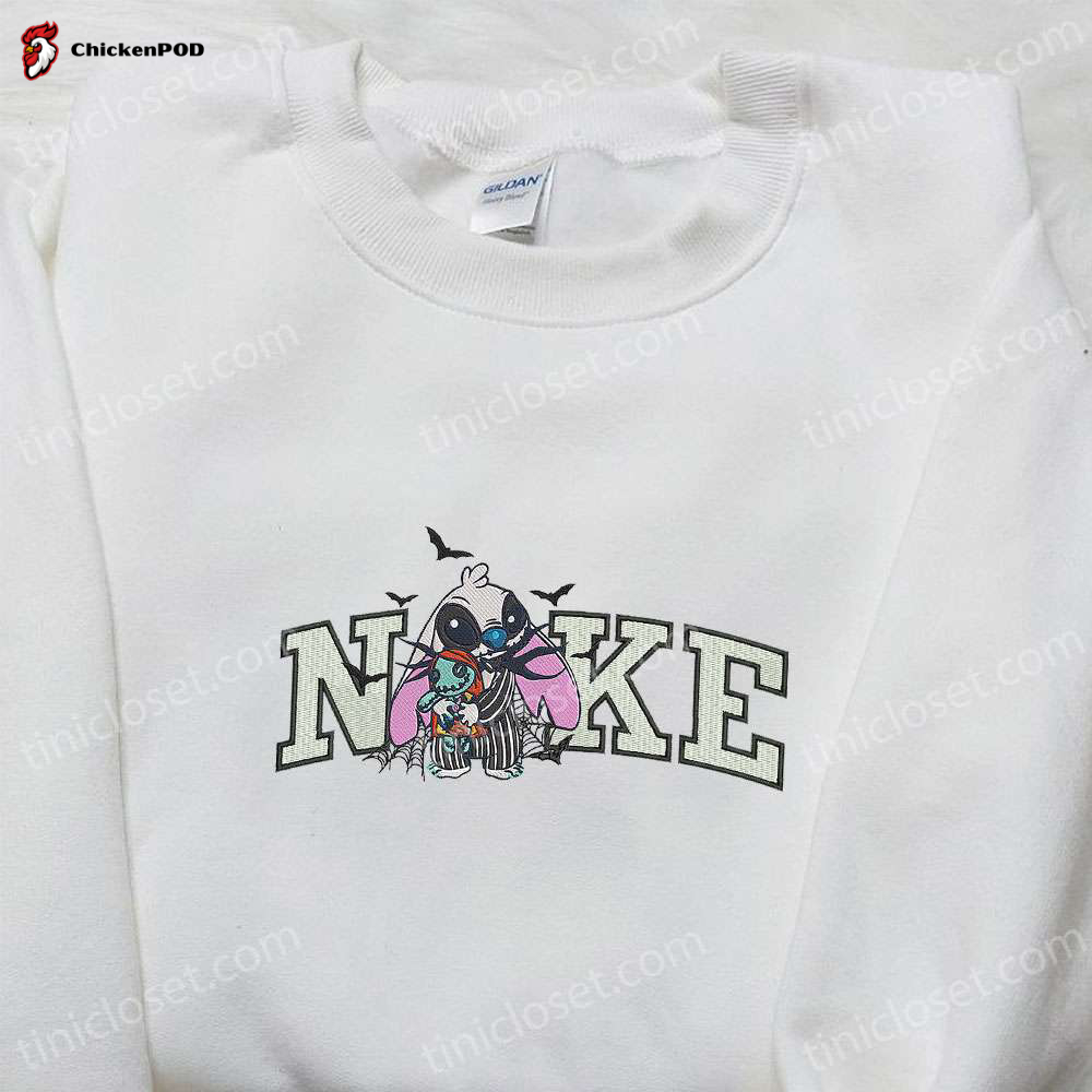 Super Mario x Nike Cartoon Embroidered Shirt: Stylish & Unique Nike Inspired Apparel