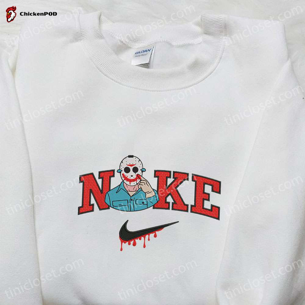 Nike x Jason Voorhees Killer Hoodie: Horror Movie Sweatshirt & T-shirt Collection