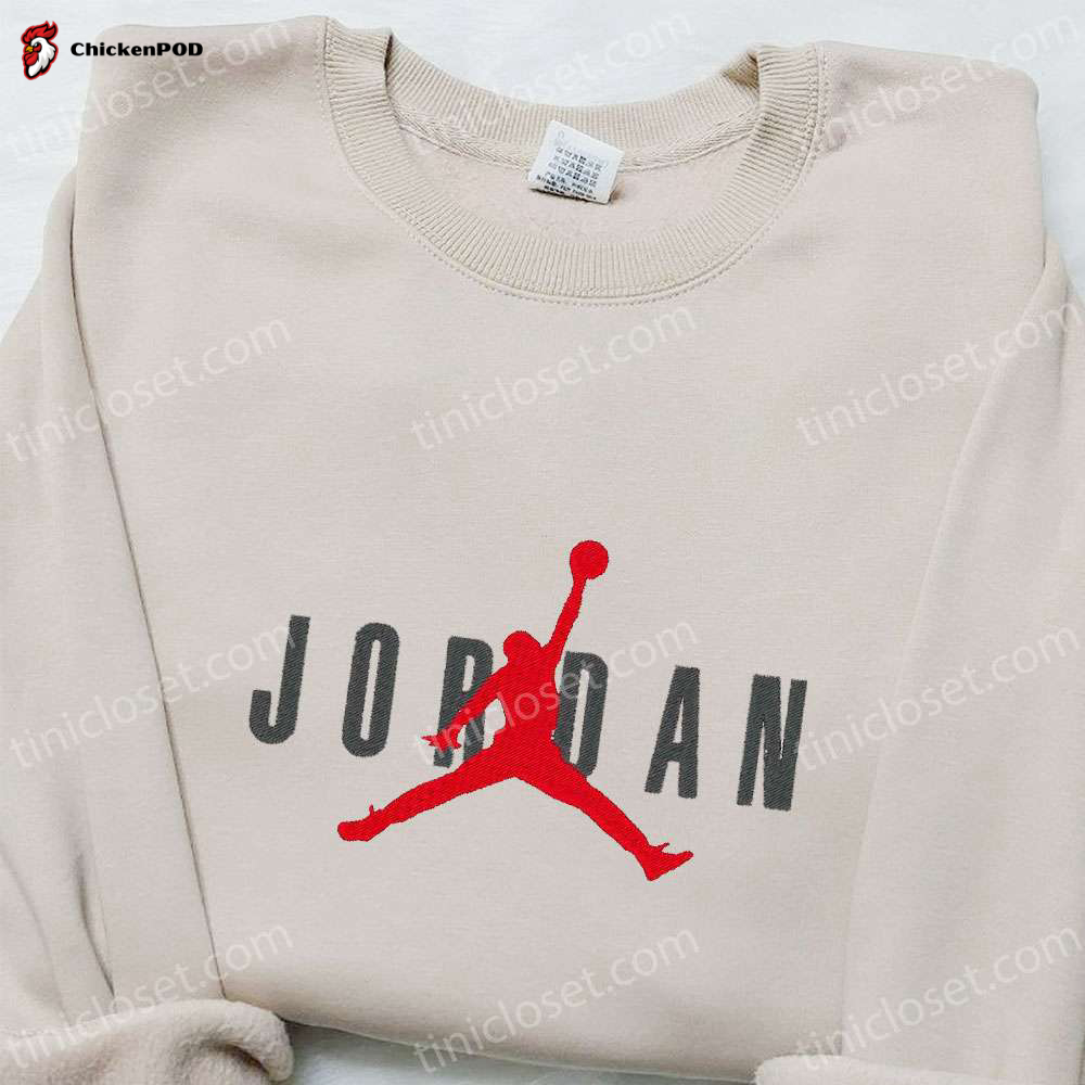 Nike x Jordan Embroidered Sweatshirt & NBA Sport Shirt: Best Birthday Gift Ideas