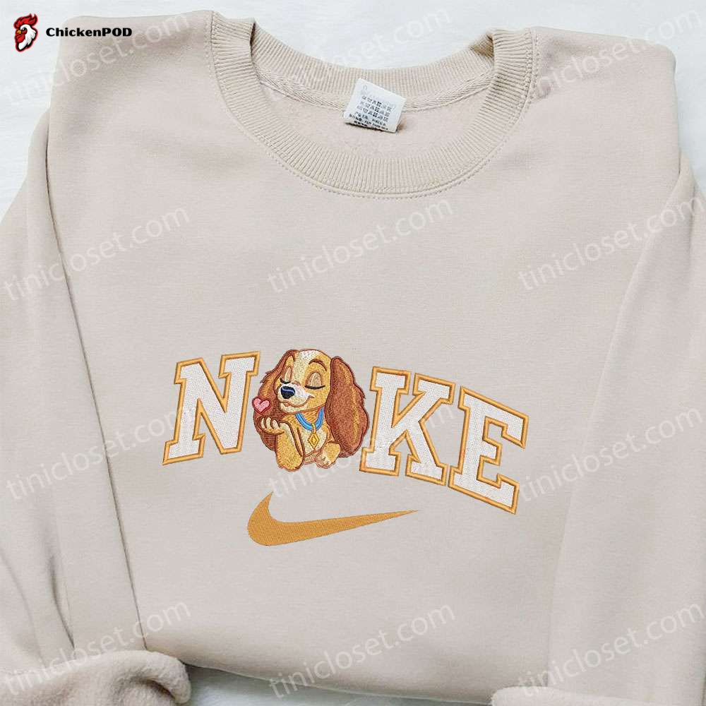 Mater Car x Nike Disney Embroidered Sweatshirt & T-Shirt: Best Family Gift Ideas with Disney Characters