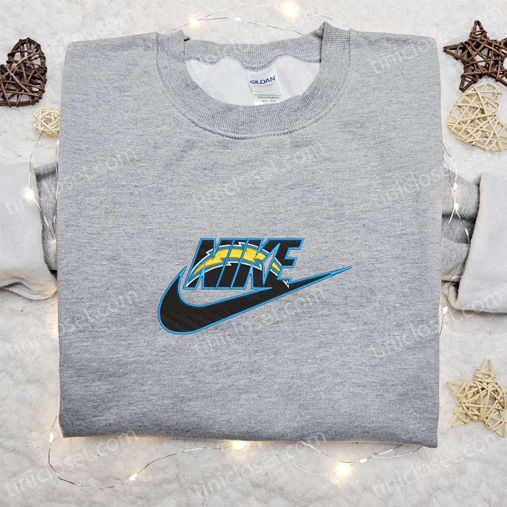 Nike x Los Angeles Chargers Logo Embroidered T-shirt – Sports Inspired Tee