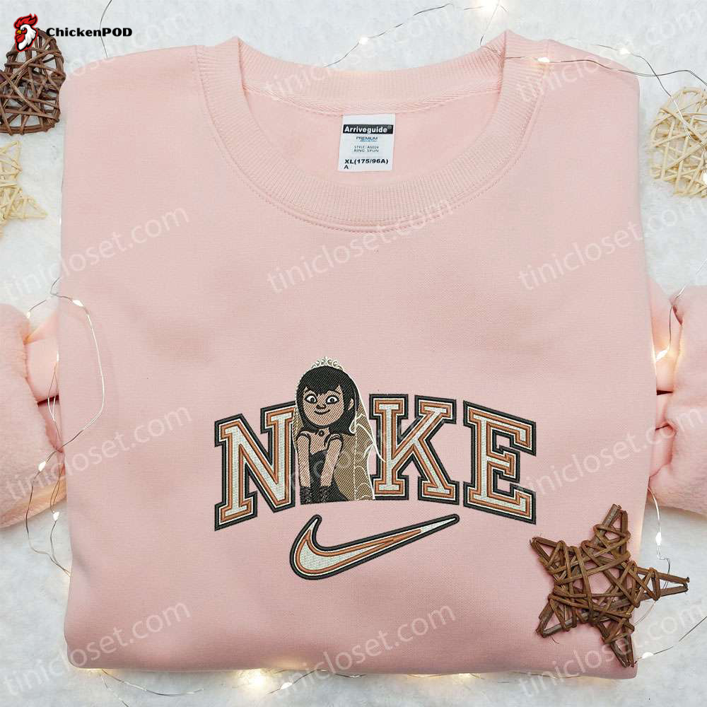 Nike x Minnie Mouse Christmas Embroidered Sweatshirt: Walt Disney Shirt Perfect Gift Idea for Christmas