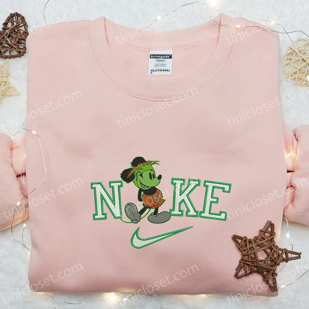 Spooktacular Nike x Mickey Halloween Frankenstein & Disney Embroidered Shirts: Get Inspired with Nike-Inspired Designs!