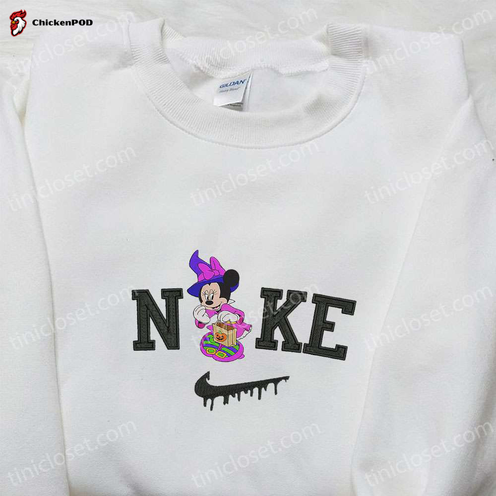 Nike x Mickey Mouse Witch Sweatshirt Disney Characters T-shirt Nike Inspired Hoodie