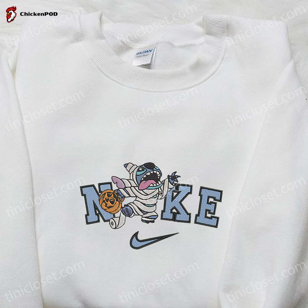 Nike x Pennywise Balloon Embroidered Shirt: IT-Halloween Horror Film Best Family Gifts