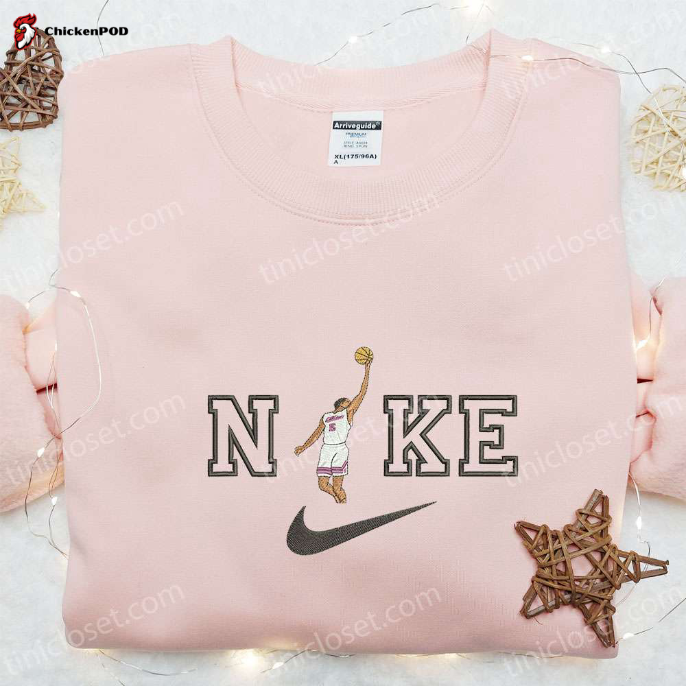 Nike x NBA Player Embroidered Shirt: Elevate Your Style with NBA Sports Apparel & Custom Nike Designs