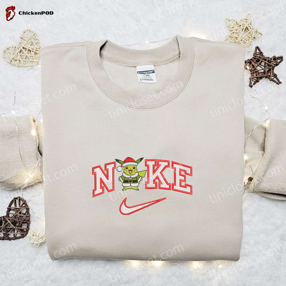 Nike x Retro Mickey Hearts Embroidered Sweatshirt: Disney Characters Valentine Shirt