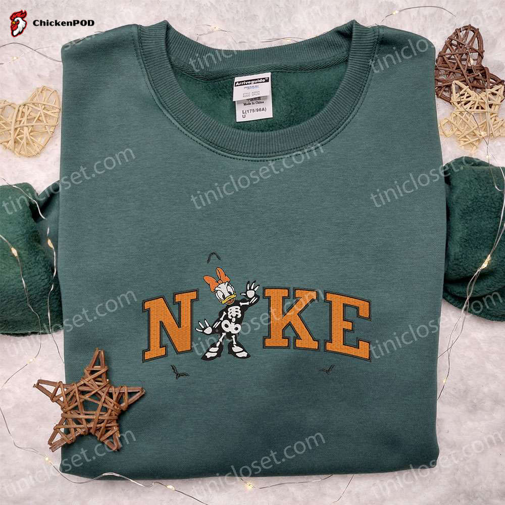 Nike x Chucky Inside Pumpkin Embroidered Shirt – Child s Play Horror Movies Killer – Custom Nike