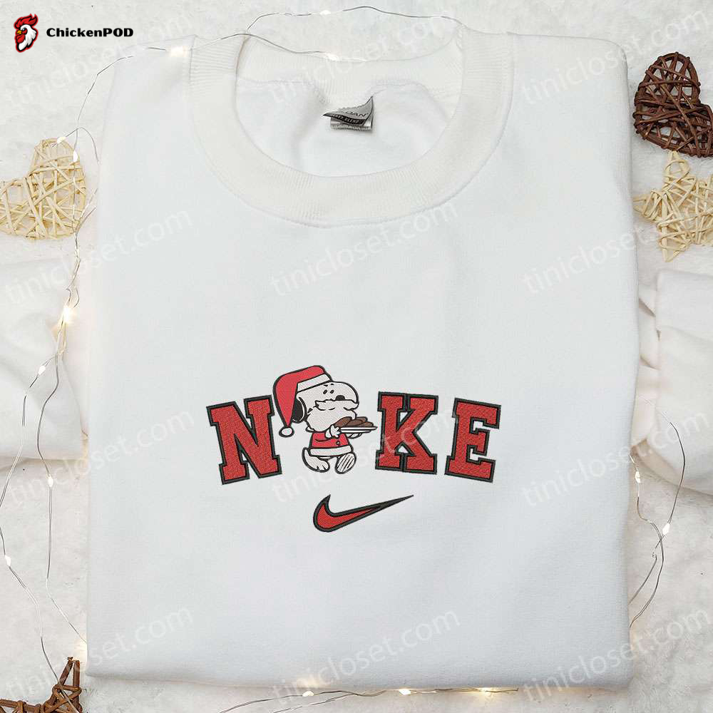 Nike x Chibi Spider-Man Santa Claus Embroidered Shirt & Hoodie: Perfect Family Christmas Gifts