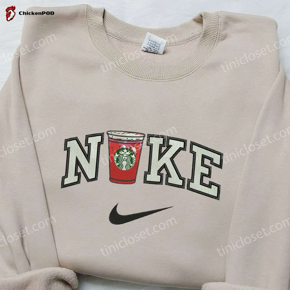 Nike x Starbucks Embroidered Sweatshirt: Favorite Drink & Inspired Shirt