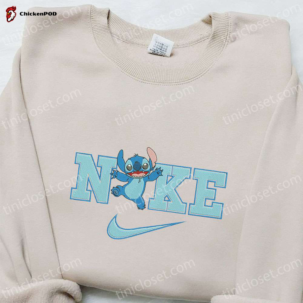 Nike x SpongeBob SquarePants & Disney Characters Embroidered Sweatshirt: Best Family Gift