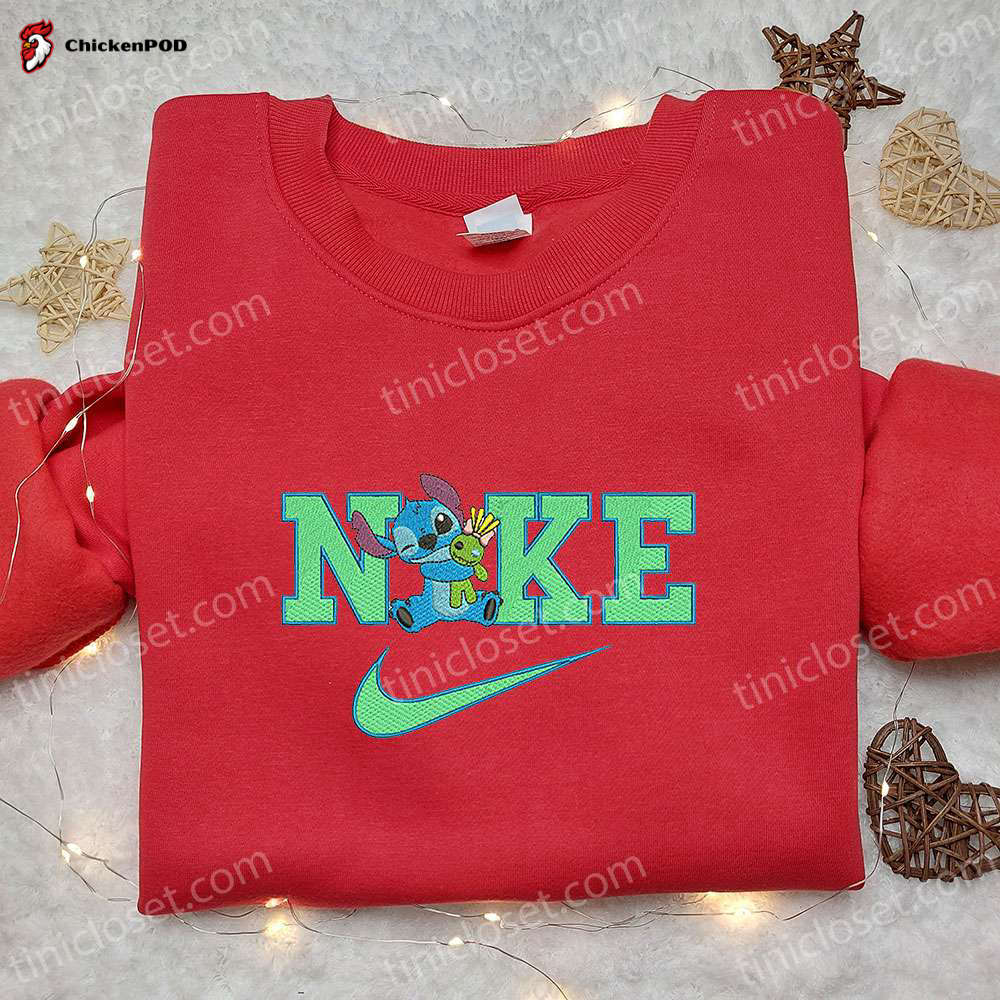 Angel x Nike Cartoon Embroidered Sweatshirt: Best Nike Inspired Hoodie Gift – Birthday Ideas