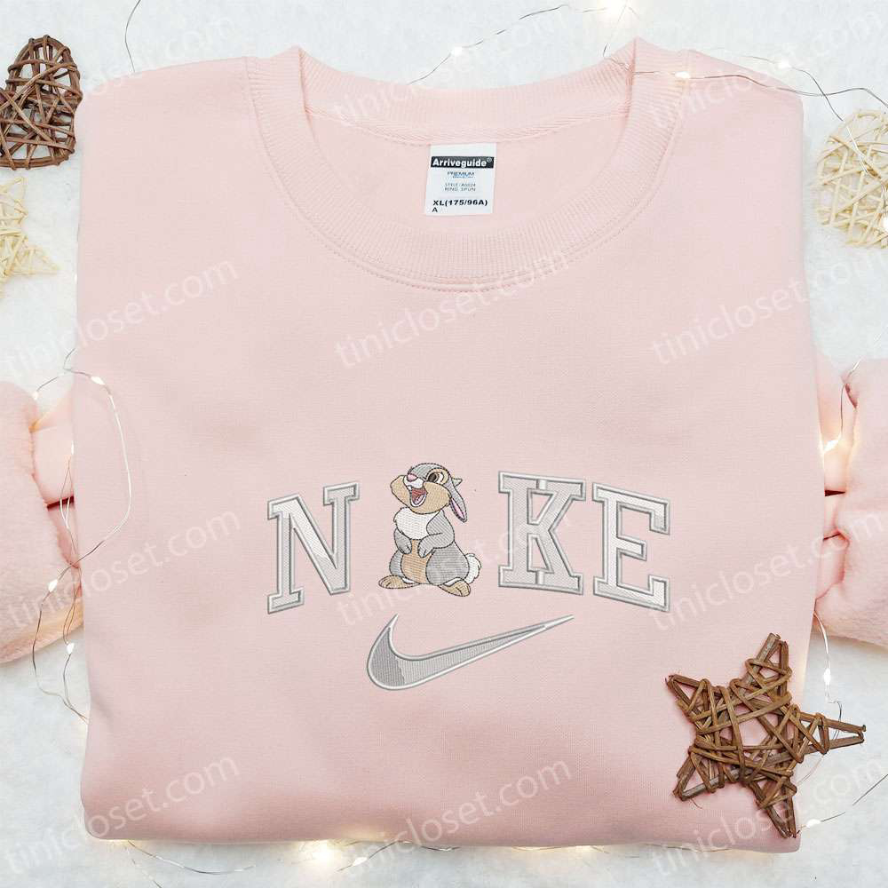 Nike x Thumper Bunny Embroidered Shirt & Disney Bambi Hoodie: Best Gift Ideas for Disney Fans