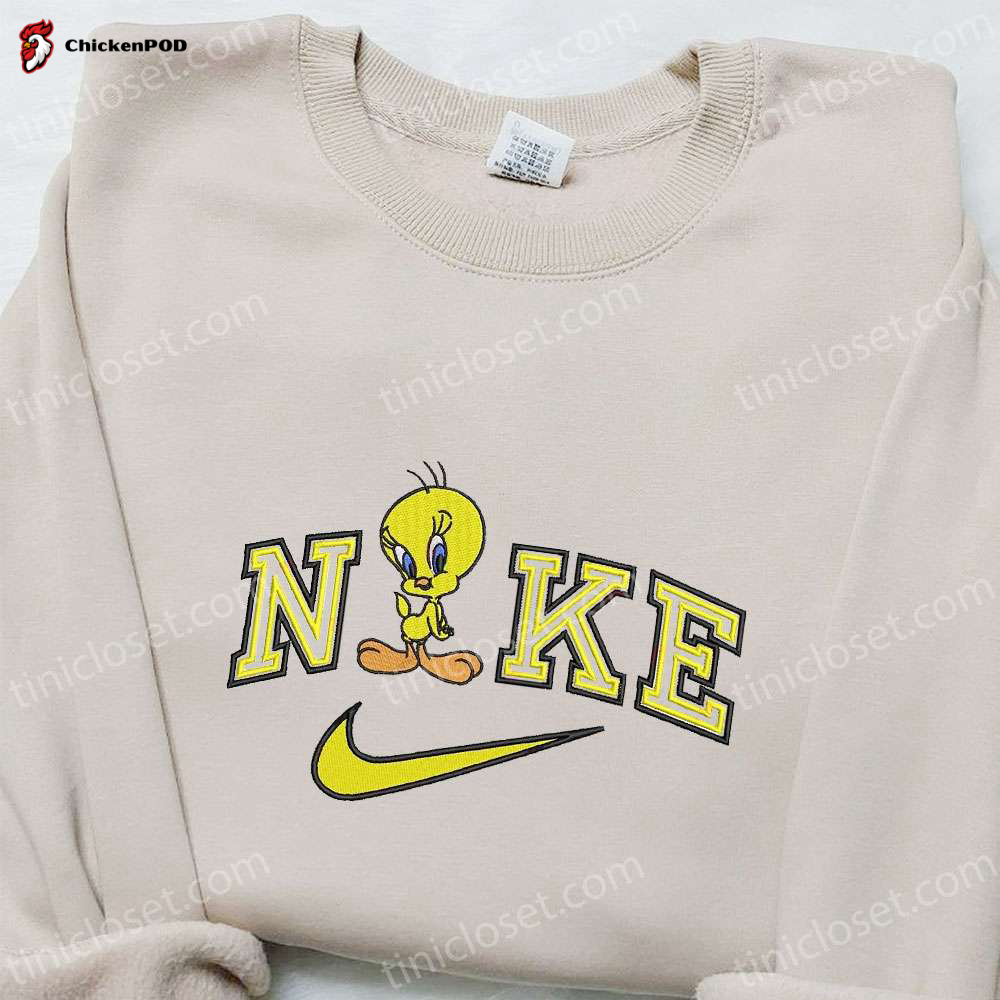 Nike x Tweety Cartoon Sweatshirt & Disney Characters T-shirt: Best Family Gift Ideas