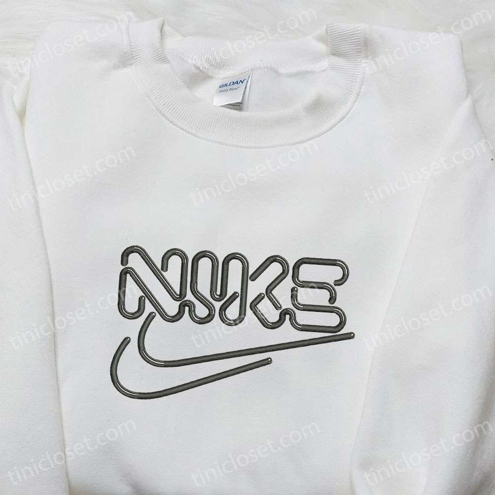 Nike x Typography Embroidered Shirt & Hoodie: Best Gift Ideas for Family