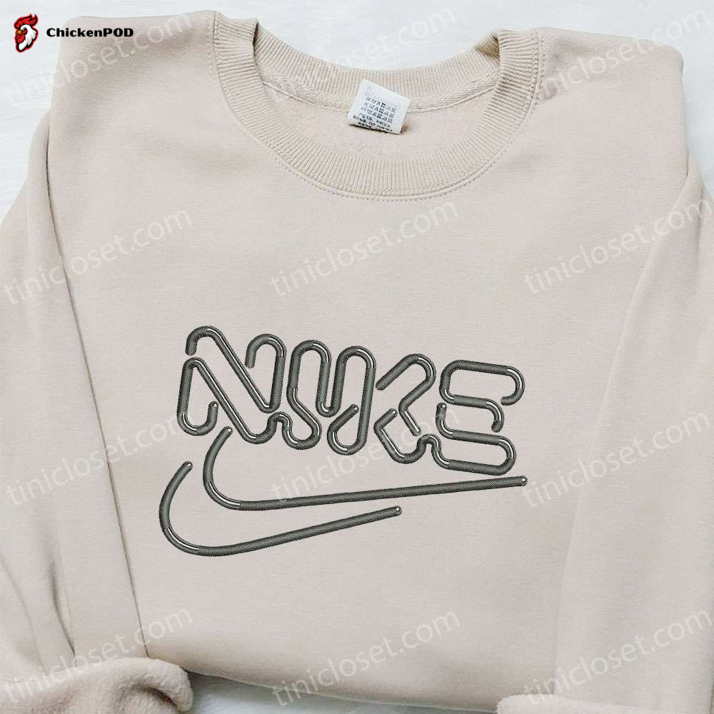 Nike x Typography Embroidered Shirt & Hoodie: Best Family Gift Ideas