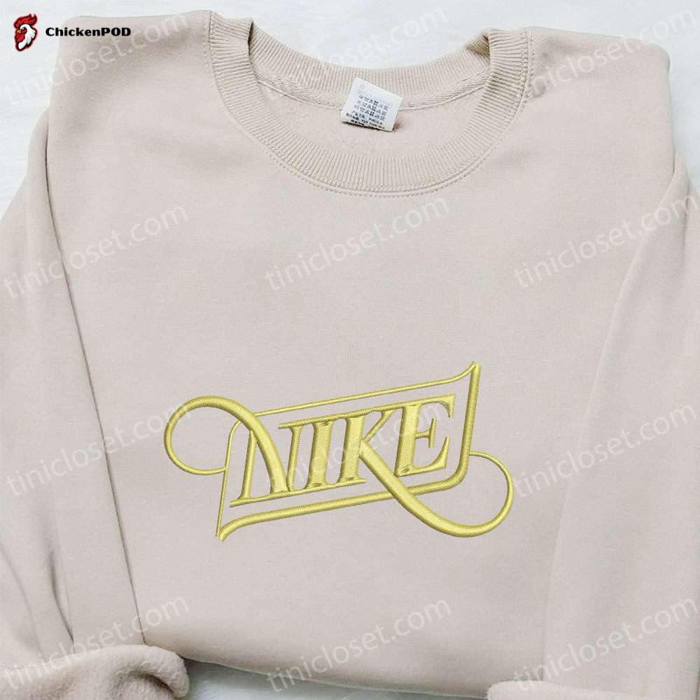 Pattern Tigger x Nike Embroidered Sweatshirt: Best Nike Inspired Hoodie Perfect Family Gifts