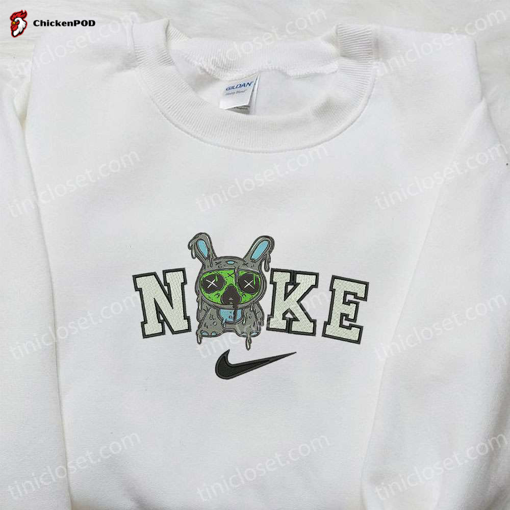 Nike x No You Hang Up First Bebesota Bad Bunny Halloween Embroidered Shirt: Amazing T-shirt for Halloween Lovers