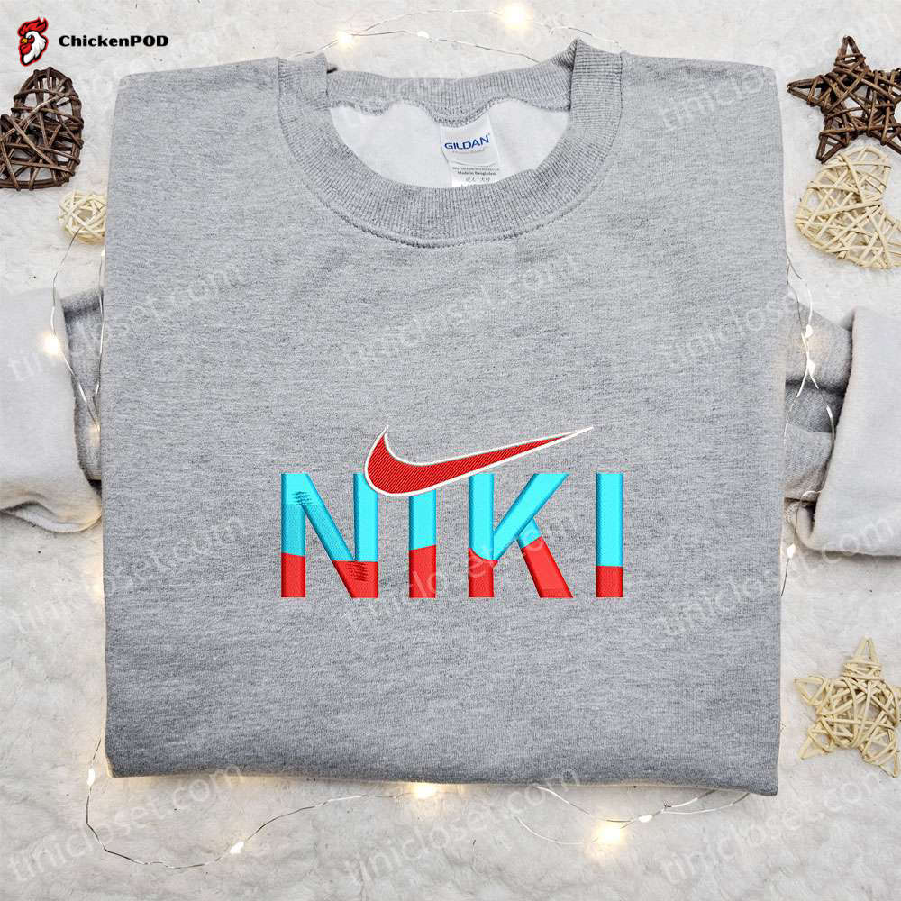 Niki x Nike Embroidered Shirt & Hoodie: Perfect Family Gifts Nike Inspired Apparel