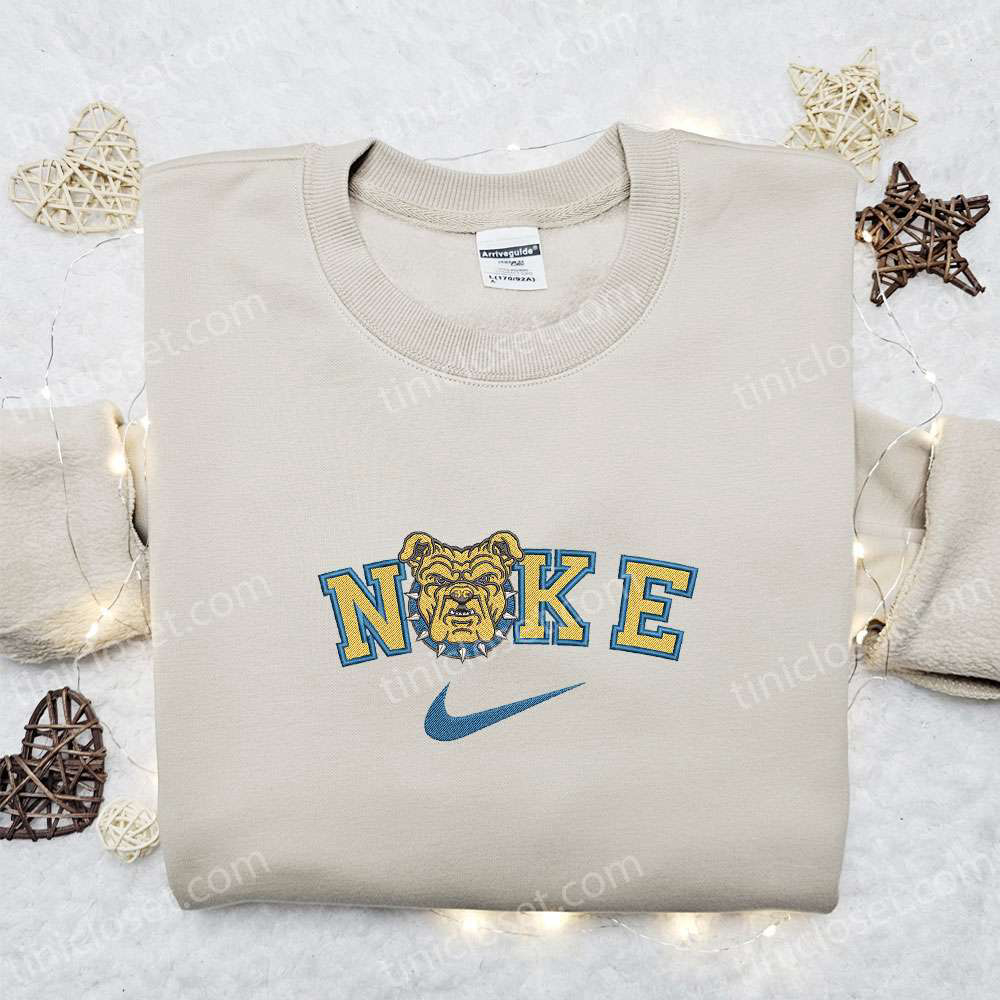 North Carolina A&T Aggies Embroidered Shirt & Hoodie: Nike NCAA Sports Best Gift Idea