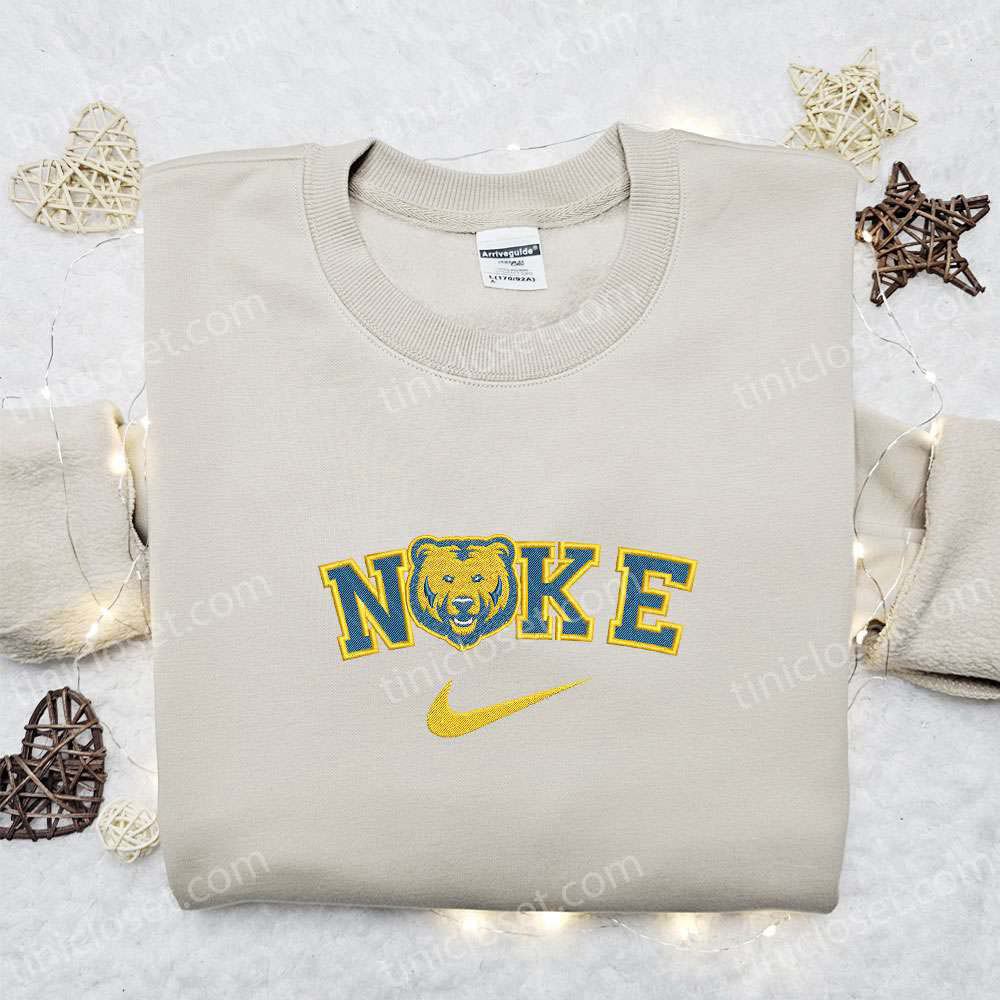 Shop Northern Colorado Bears x Nike Embroidered Shirt & Hoodie – Perfect NCAA Sports Gift Idea