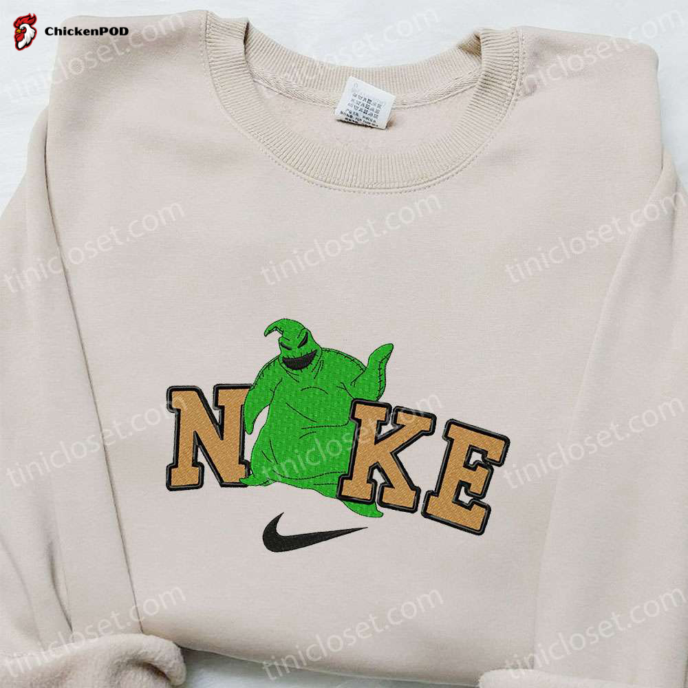 Oval Emblem x Nike Embroidered Shirt – Nike Inspired Best Gift for Family