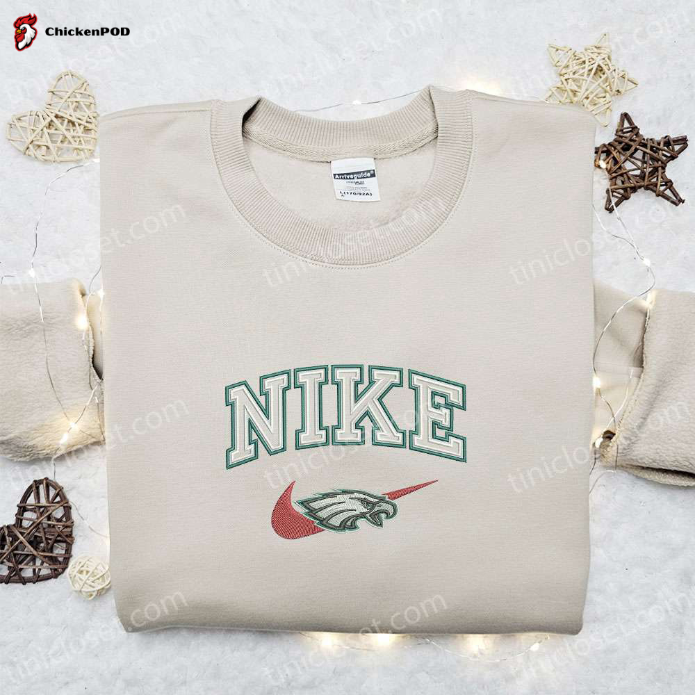 Philadelphia Eagles x Nike Embroidered Shirt & Hoodie: Ultimate NFL Sports Fan Gift Idea