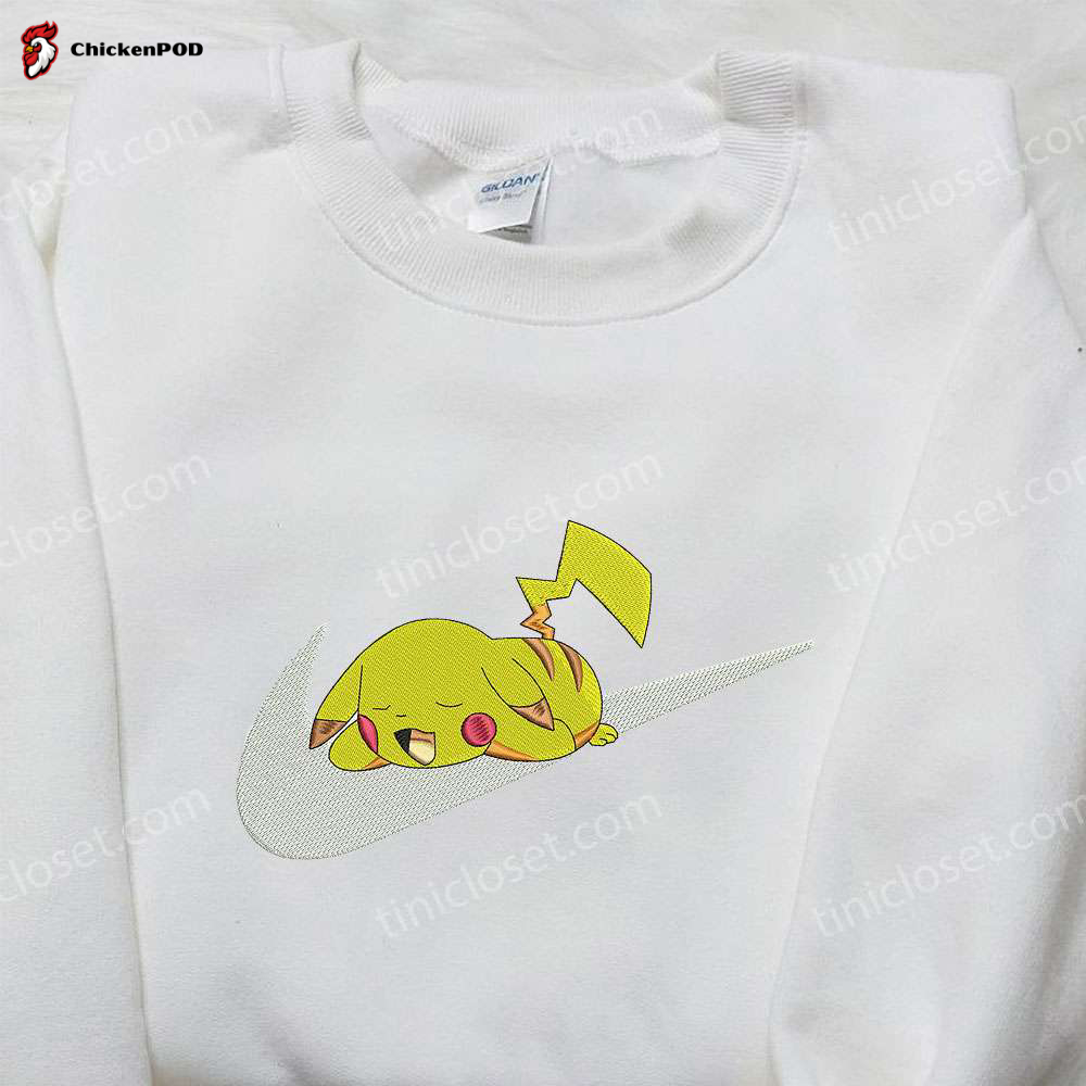 Nike x Shrek Embroidered Sweatshirt & Cartoon Shirt: Unique Nike Inspired Designs