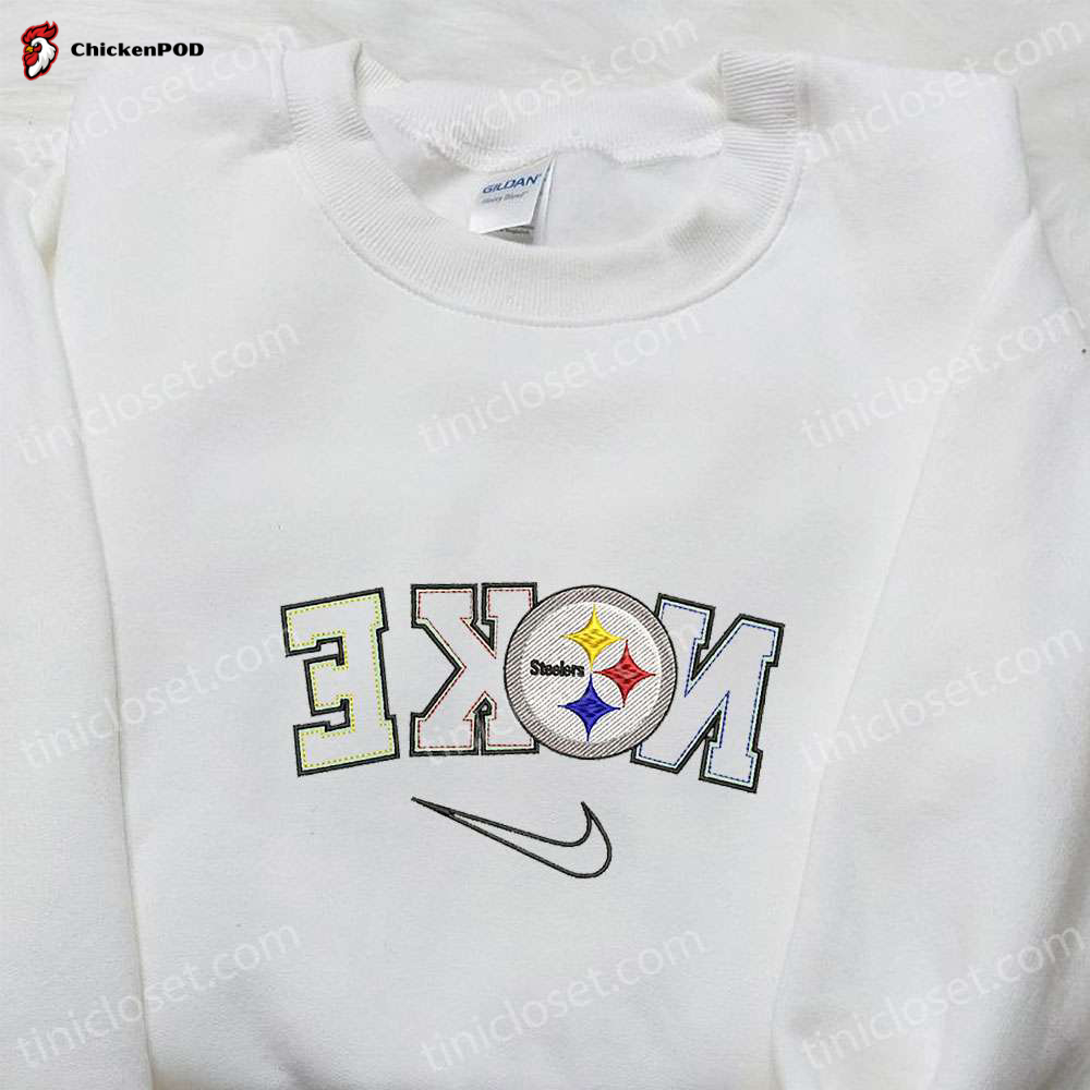 Pittsburgh Steelers x Nike Drip Embroidered Shirt & Hoodie: Ultimate NFL Sports Fan Gift Ideas